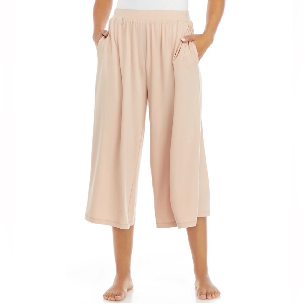 Wonderly XL Wide Leg Capri Pajama Pants